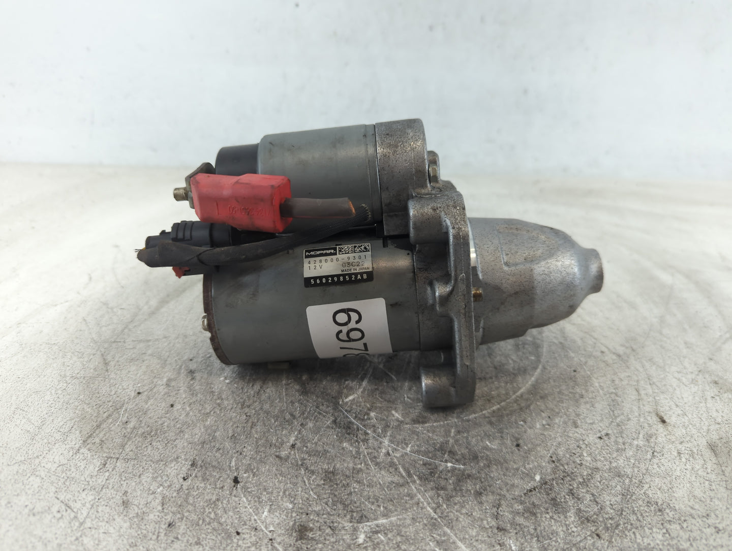 2017-2022 Dodge Challenger Car Starter Motor Solenoid OEM P/N:428000-9301 56029852AB Fits OEM Used Auto Parts - Oemusedautop