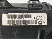 2019-2020 Dodge Charger Fusebox Fuse Box Panel Relay Module P/N:P68396430AC Fits Fits 2019 2020 OEM Used Auto Parts - Oemuse