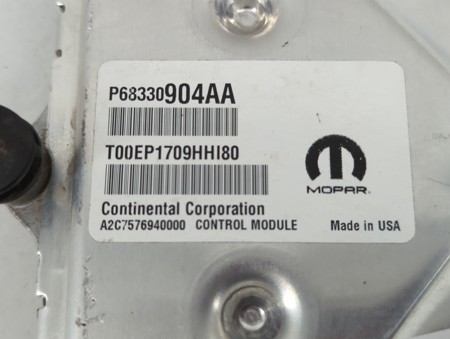 2018-2019 Dodge Charger PCM Engine Control Computer ECU ECM PCU OEM P/N:P68330904AA P68353048AC Fits Fits 2018 2019 OEM Used