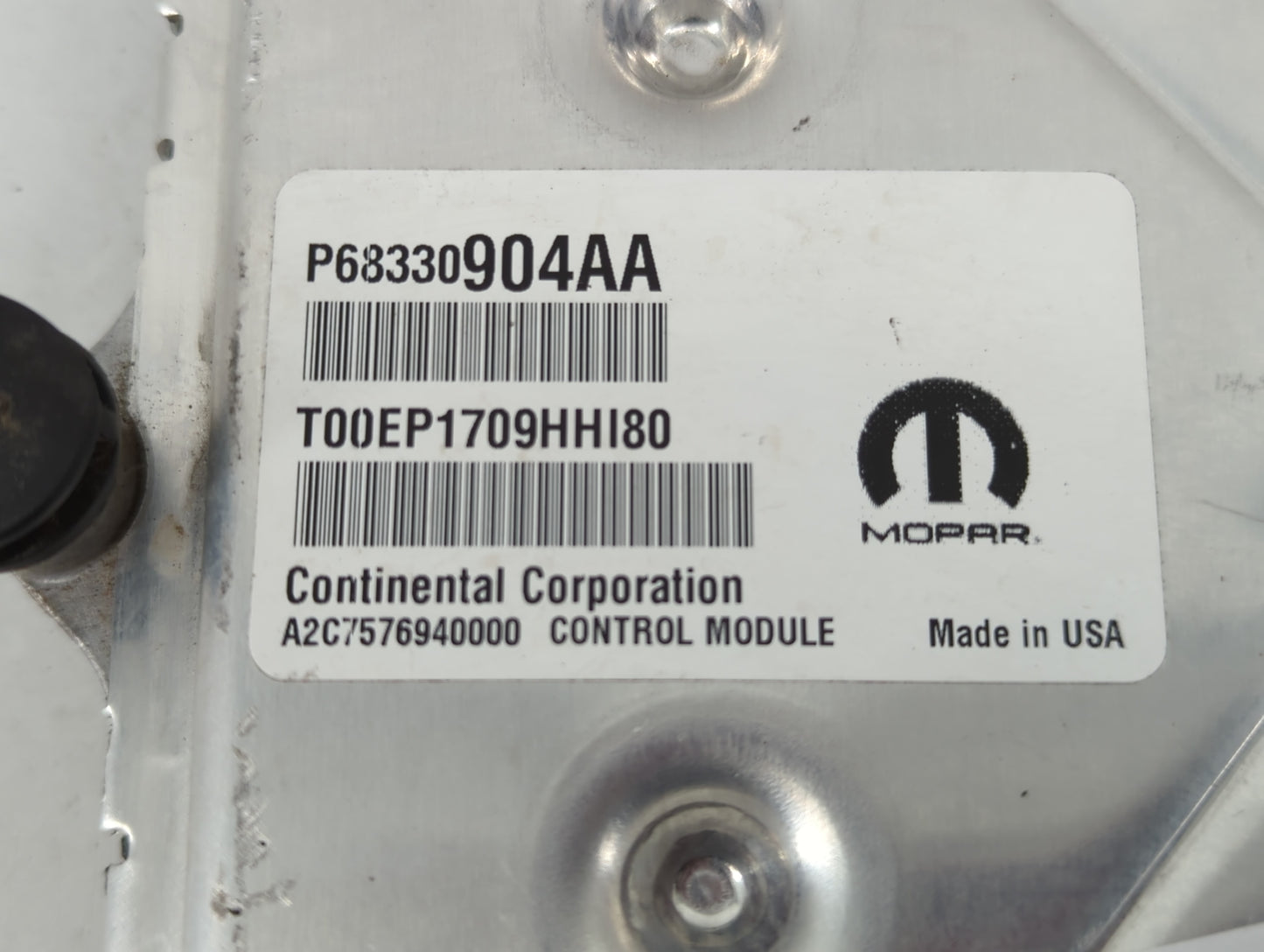 2018-2019 Dodge Charger PCM Engine Control Computer ECU ECM PCU OEM P/N:P68330904AA P68353048AC Fits Fits 2018 2019 OEM Used