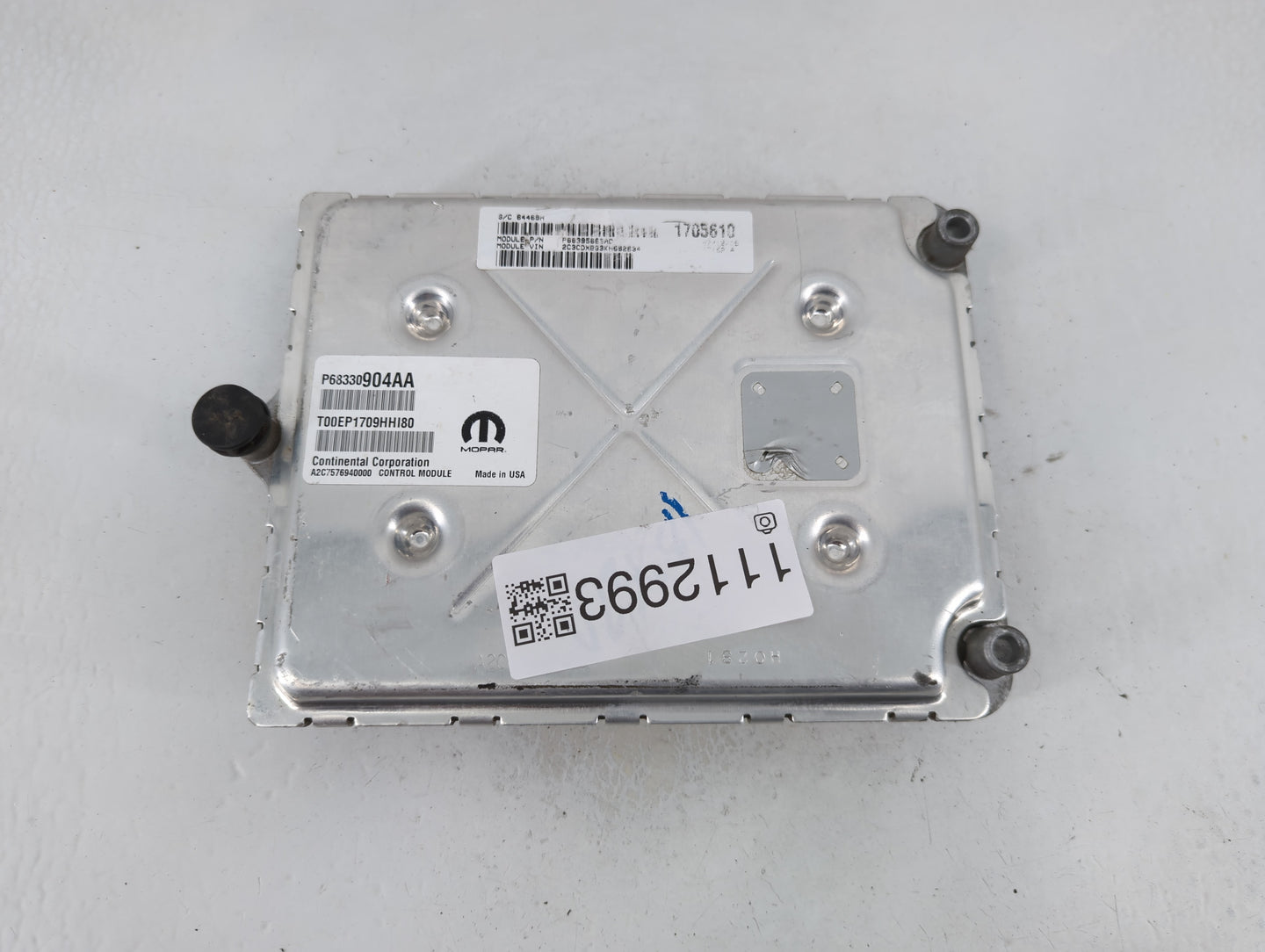 2018-2019 Dodge Charger PCM Engine Control Computer ECU ECM PCU OEM P/N:P68330904AA P68353048AC Fits Fits 2018 2019 OEM Used