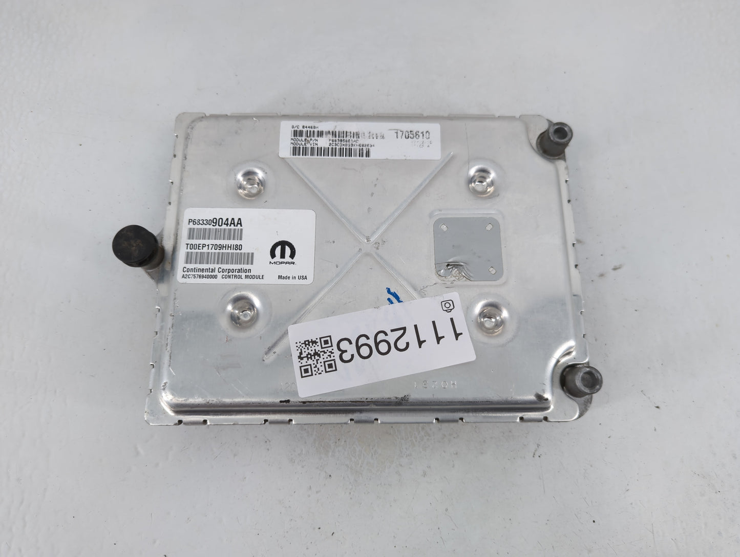 2018-2019 Dodge Charger PCM Engine Control Computer ECU ECM PCU OEM P/N:P68330904AA P68353048AC Fits Fits 2018 2019 OEM Used