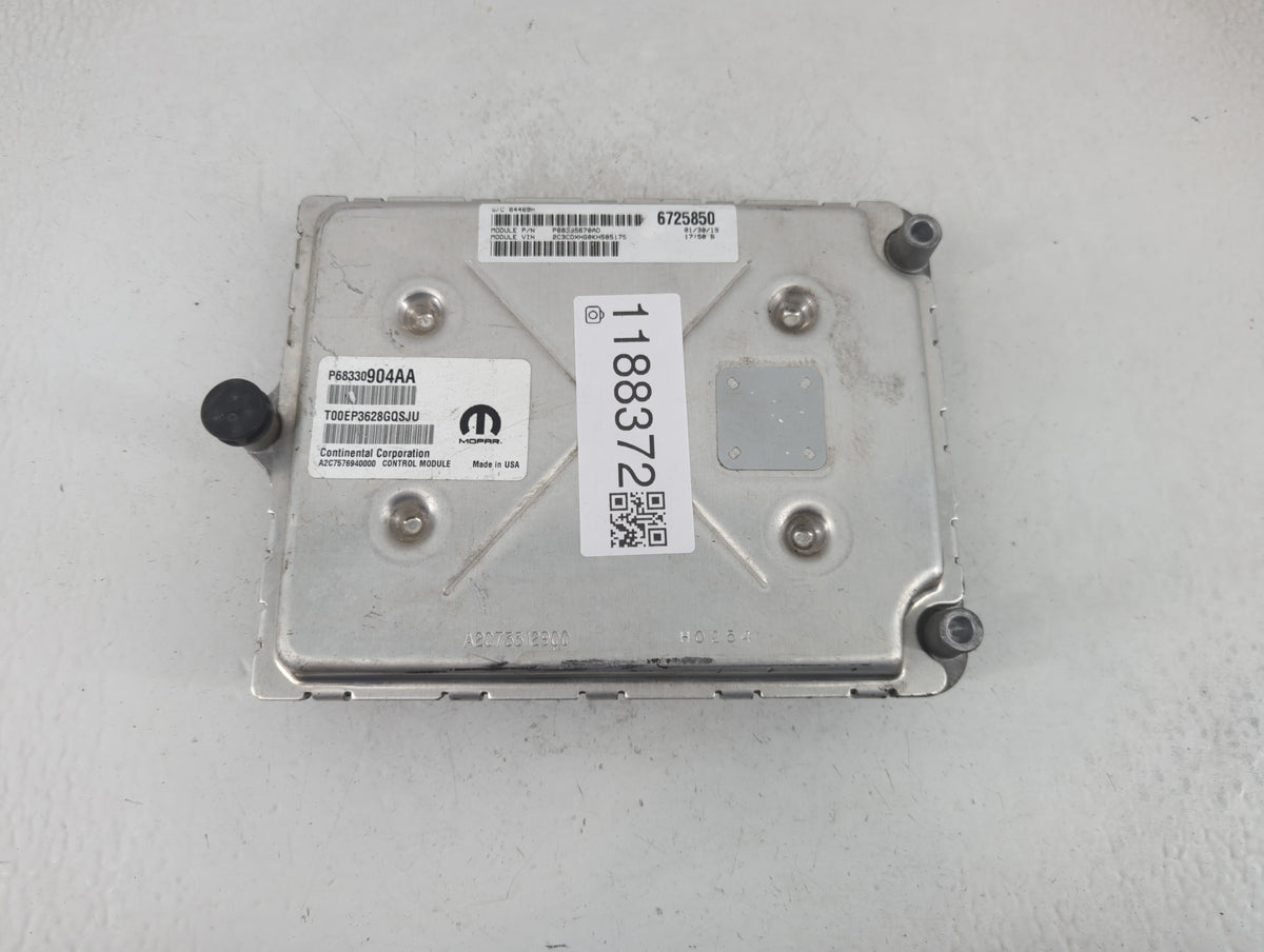 2018-2019 Dodge Charger PCM Engine Control Computer ECU ECM PCU OEM P/N:P68330904AA P68353048AC Fits 2018 2019 OEM Used Auto