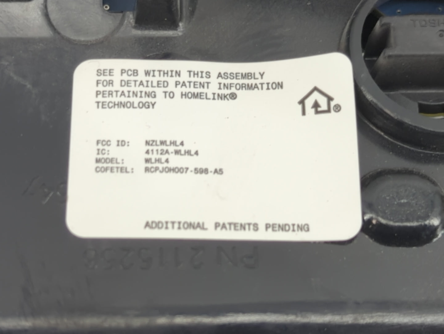 2019 Dodge Charger Overhead Roof Console 1323592 - Oemusedautoparts1.com