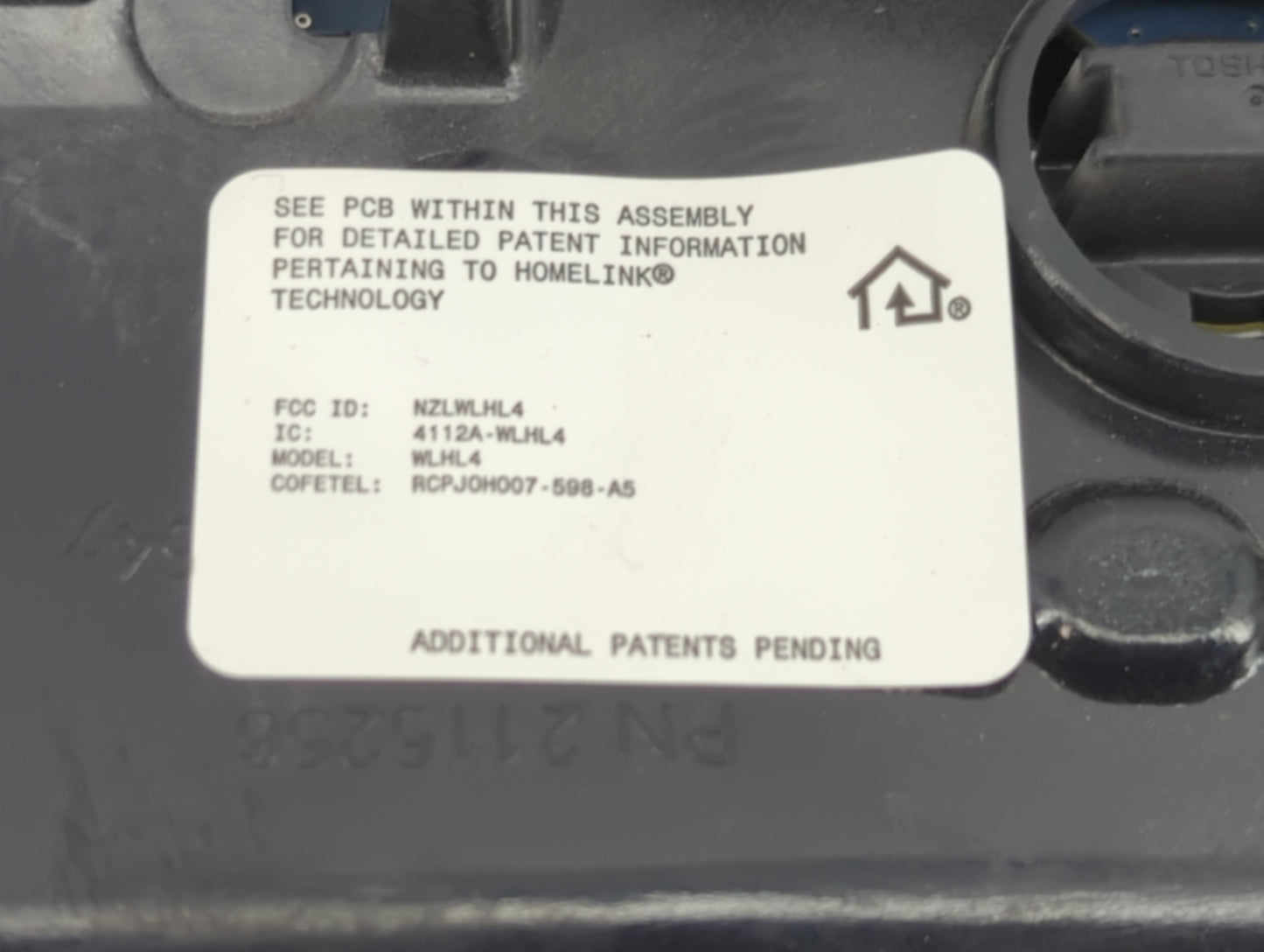 2019 Dodge Charger Overhead Roof Console 1323592 - Oemusedautoparts1.com