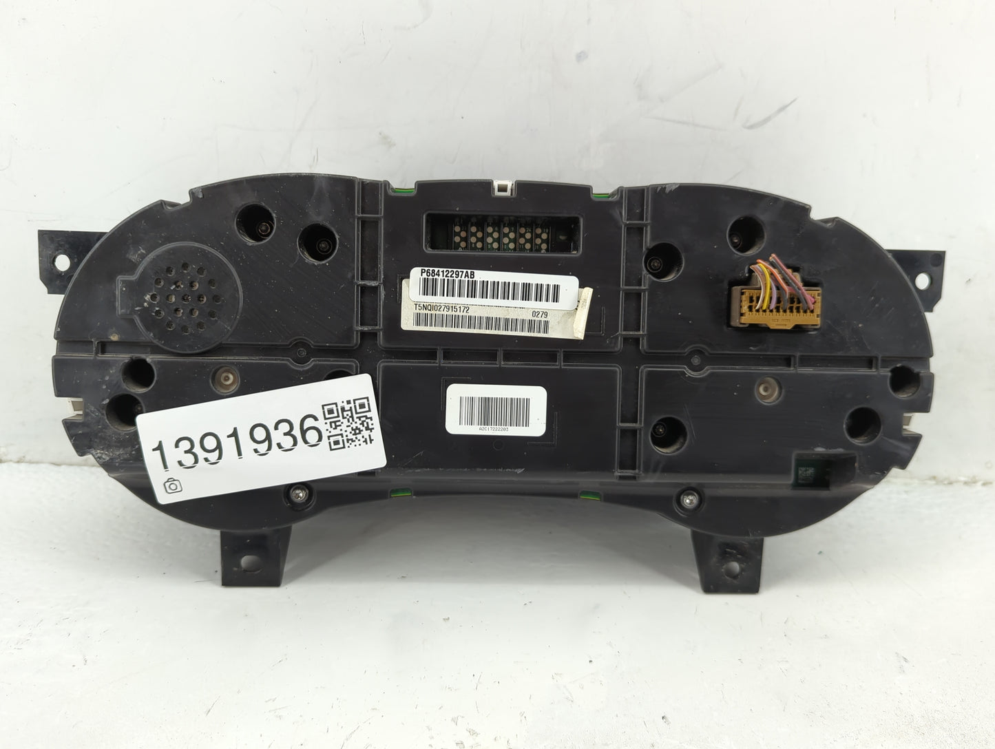 2019 Dodge Charger Instrument Cluster Speedometer Gauges P/N:P68412297AB Fits OEM Used Auto Parts - Oemusedautoparts1.com