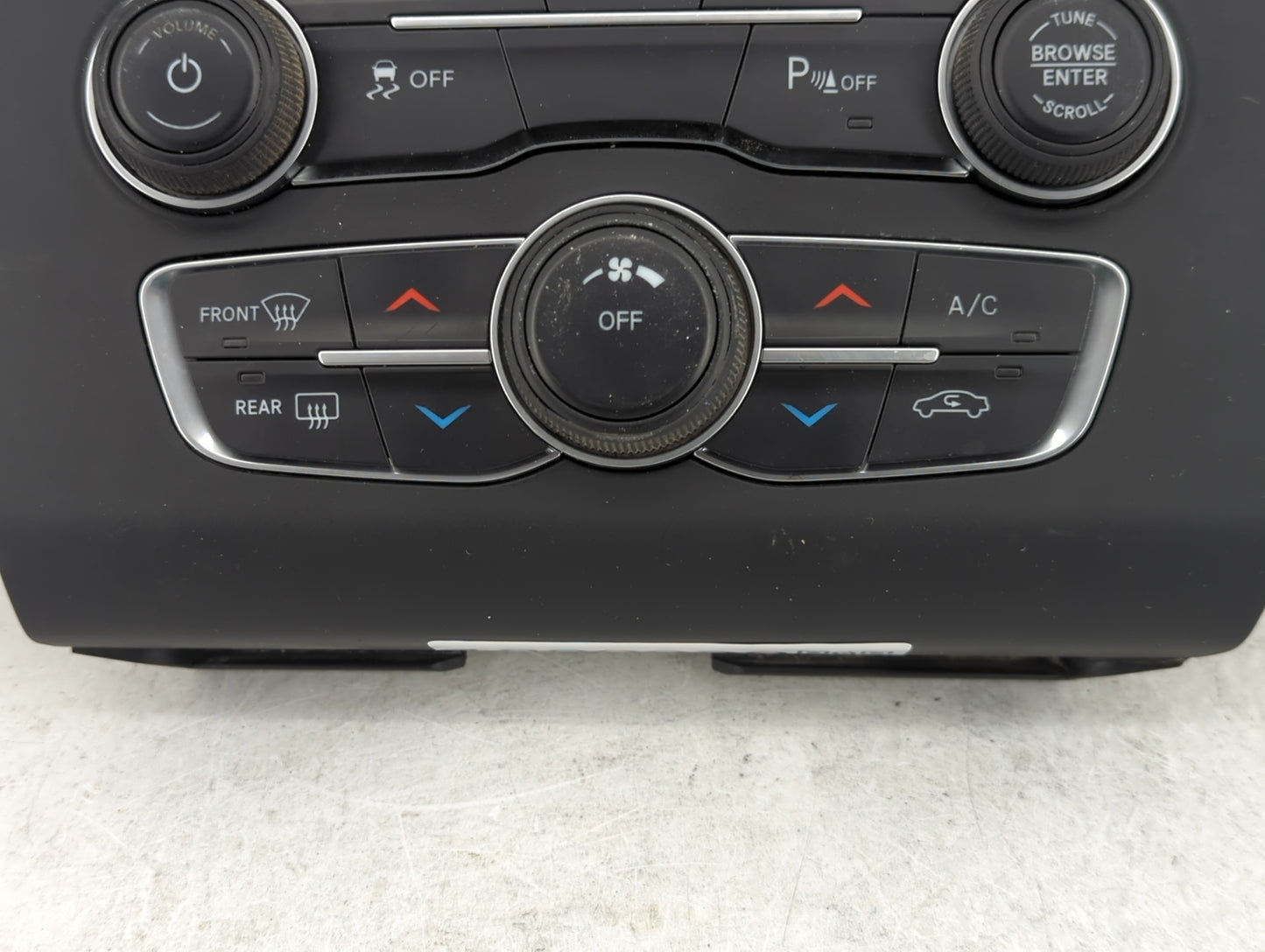 2017-2022 Dodge Charger Climate Control Module Temperature AC/Heater Replacement P/N:68293615AD Fits OEM Used Auto Parts - O