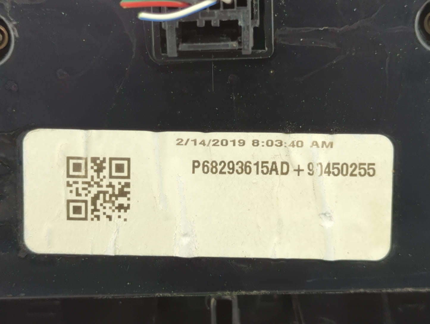 2017-2022 Dodge Charger Climate Control Module Temperature AC/Heater Replacement P/N:68293615AD Fits OEM Used Auto Parts - O