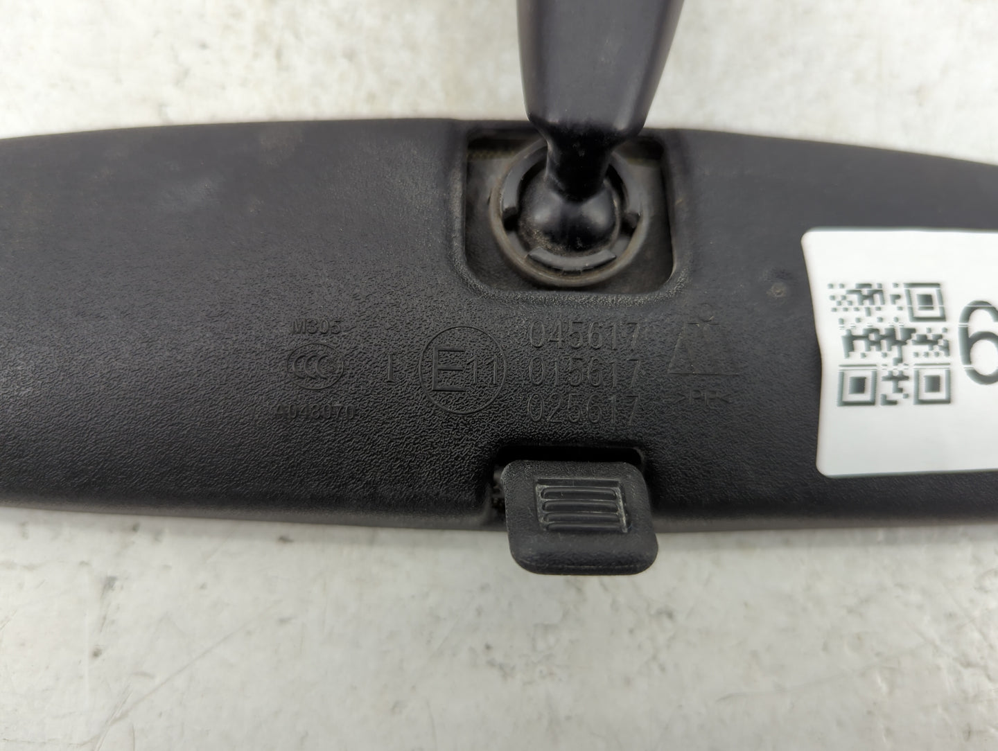 2017-2020 Dodge Charger Interior Rear View Mirror Replacement OEM P/N:E11045617 Fits Fits 2017 2018 2019 2020 OEM Used Auto 