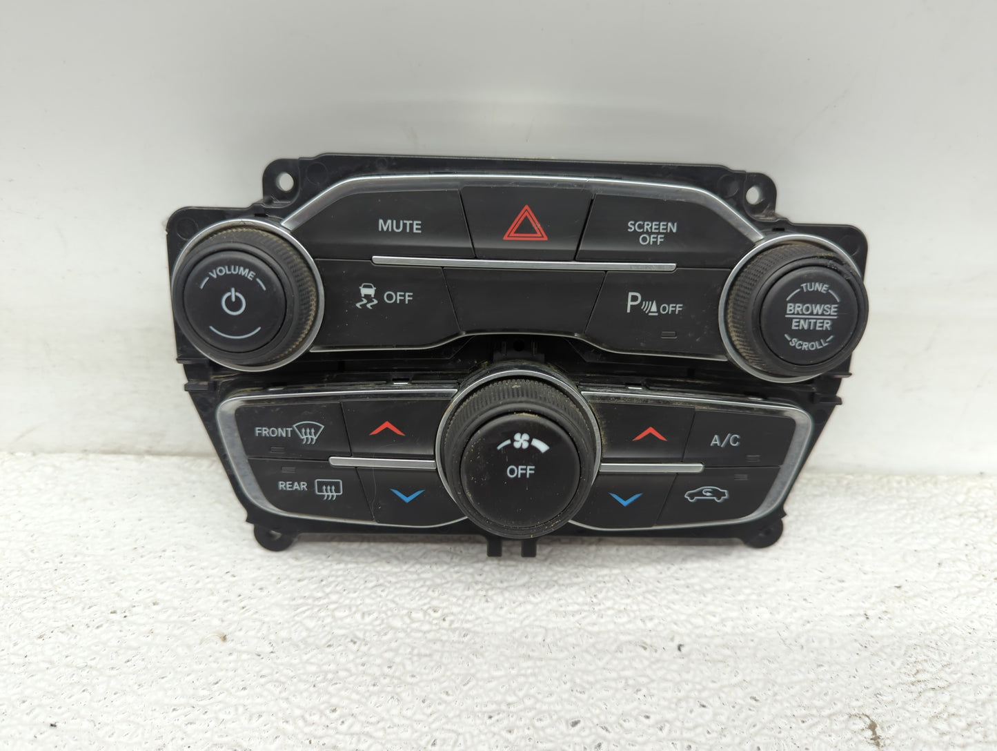 2017-2021 Dodge Charger Climate Control Module Temperature AC/Heater Replacement P/N:68293615AD Fits Fits 2017 2018 2019 202