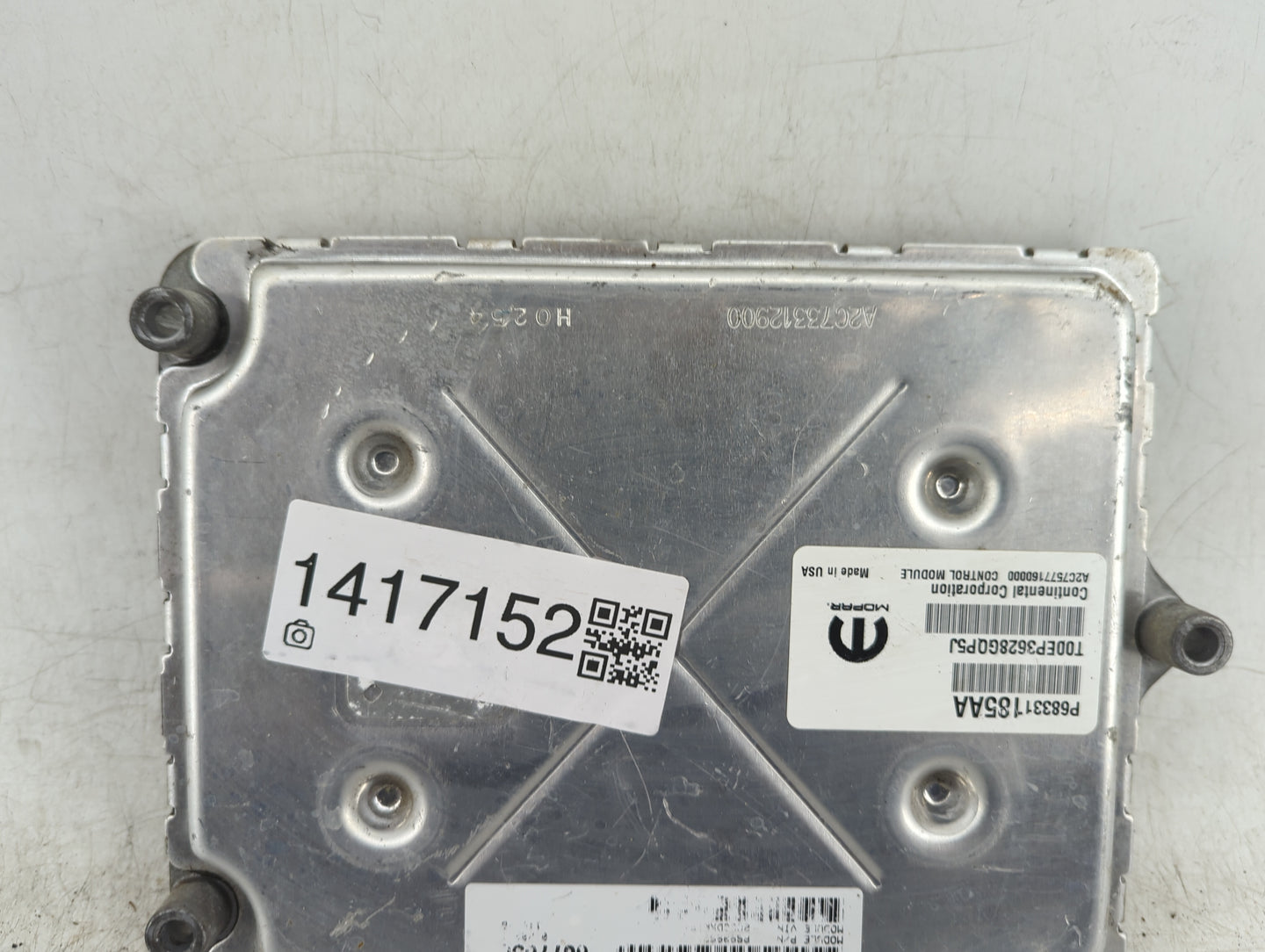 2018-2019 Dodge Charger PCM Engine Control Computer ECU ECM PCU OEM P/N:P68331185AA Fits Fits 2018 2019 OEM Used Auto Parts 