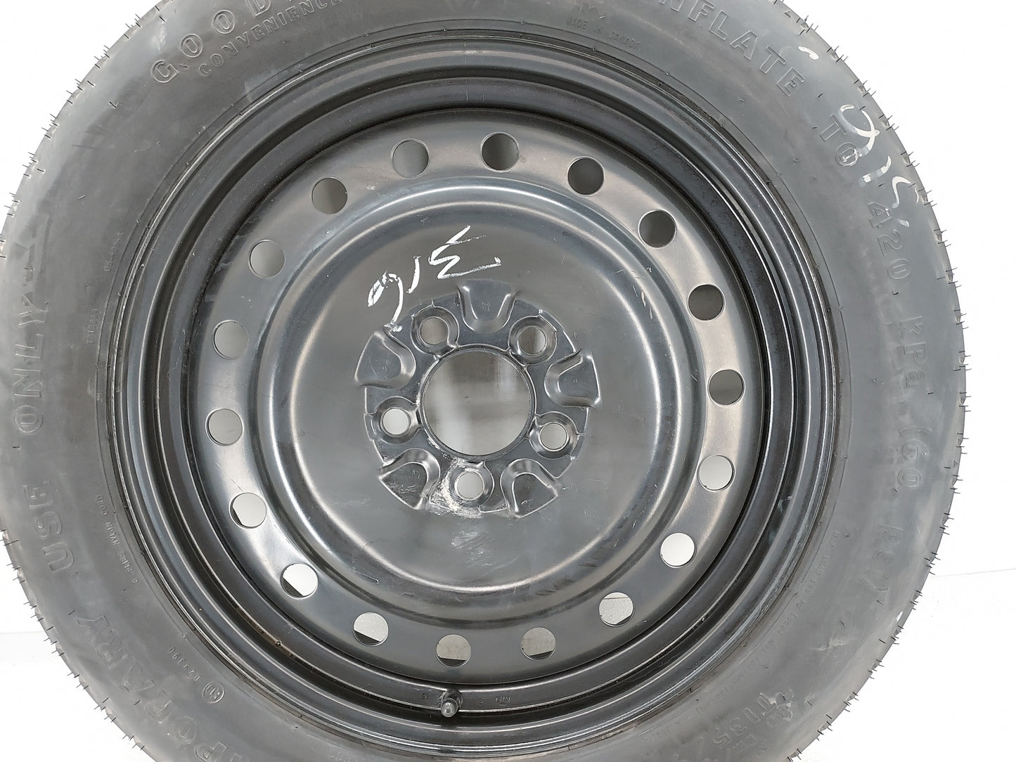 2006-2022 Dodge Charger Spare Donut Tire Wheel Rim Oem 1420771 - Oemusedautoparts1.com