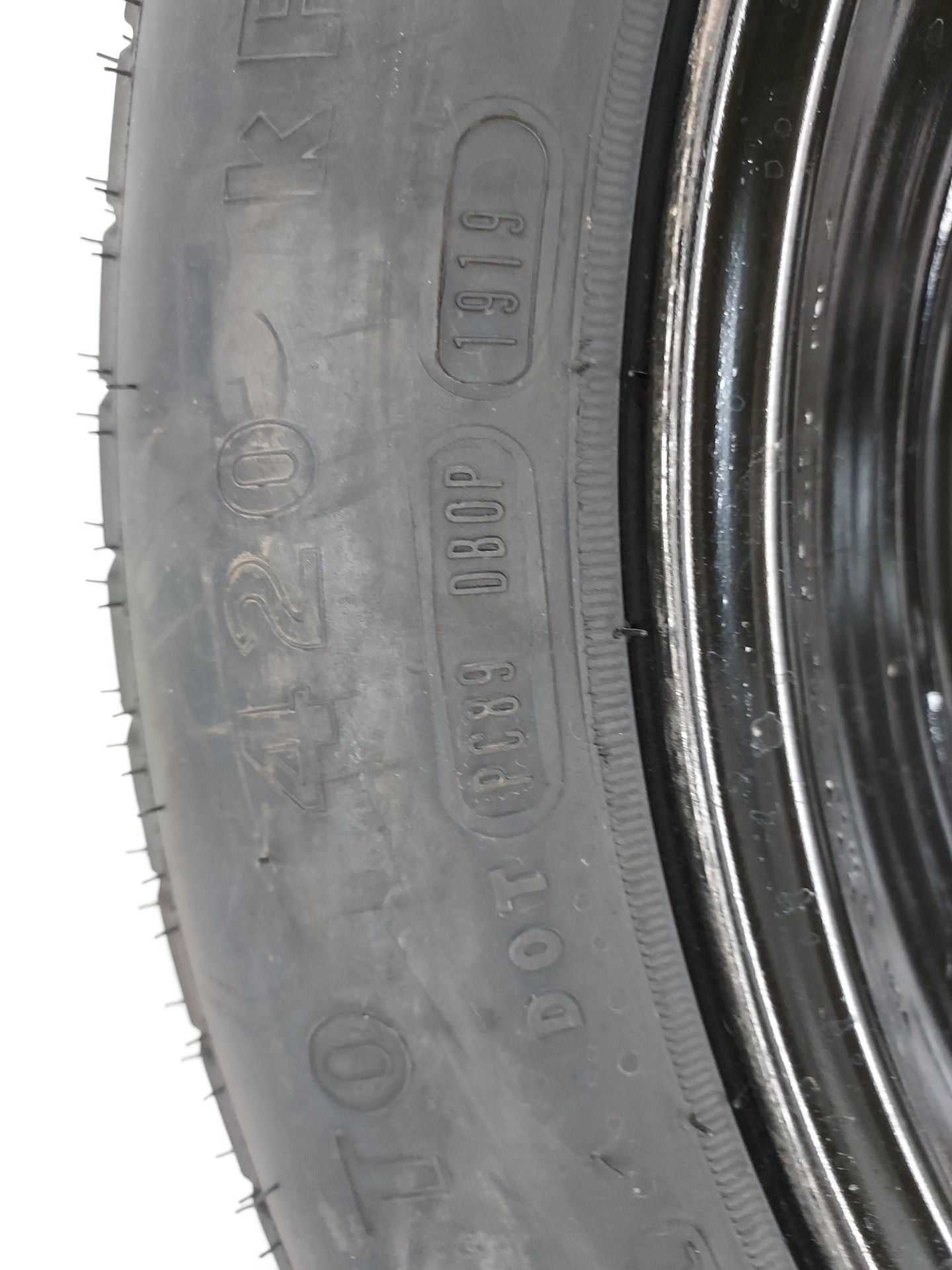 2006-2022 Dodge Charger Spare Donut Tire Wheel Rim Oem 1420771 - Oemusedautoparts1.com