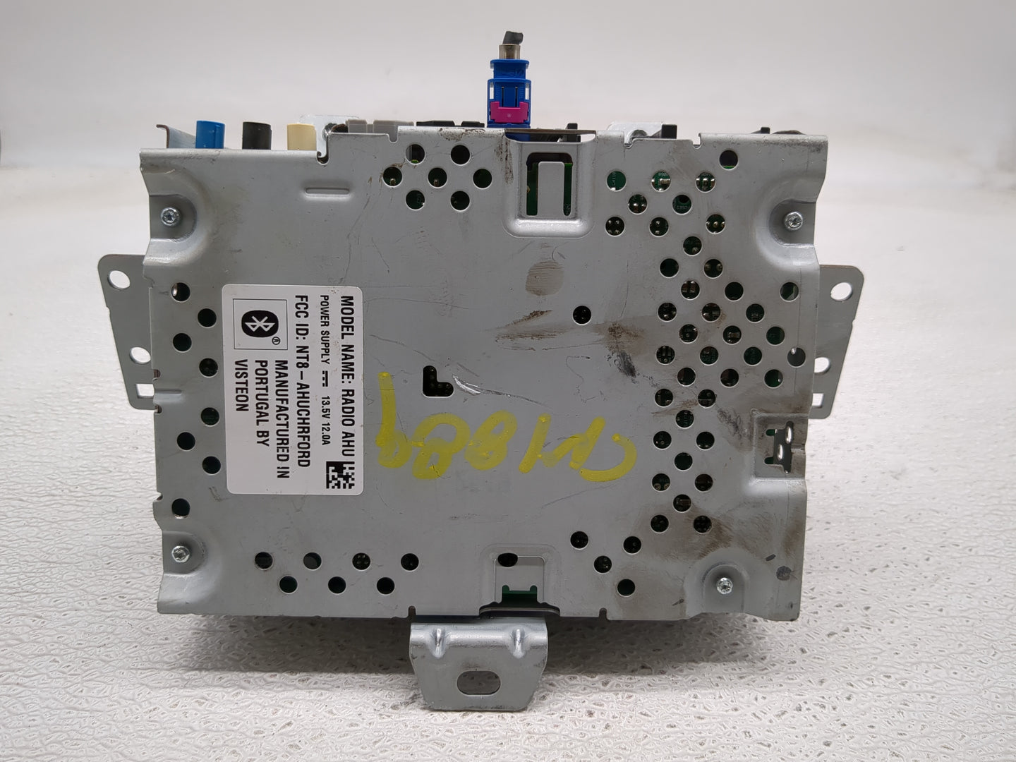 2018-2019 Dodge Charger Radio AM FM Cd Player Receiver Replacement P/N:KT1T-18D832-KU Fits Fits 2018 2019 OEM Used Auto Part