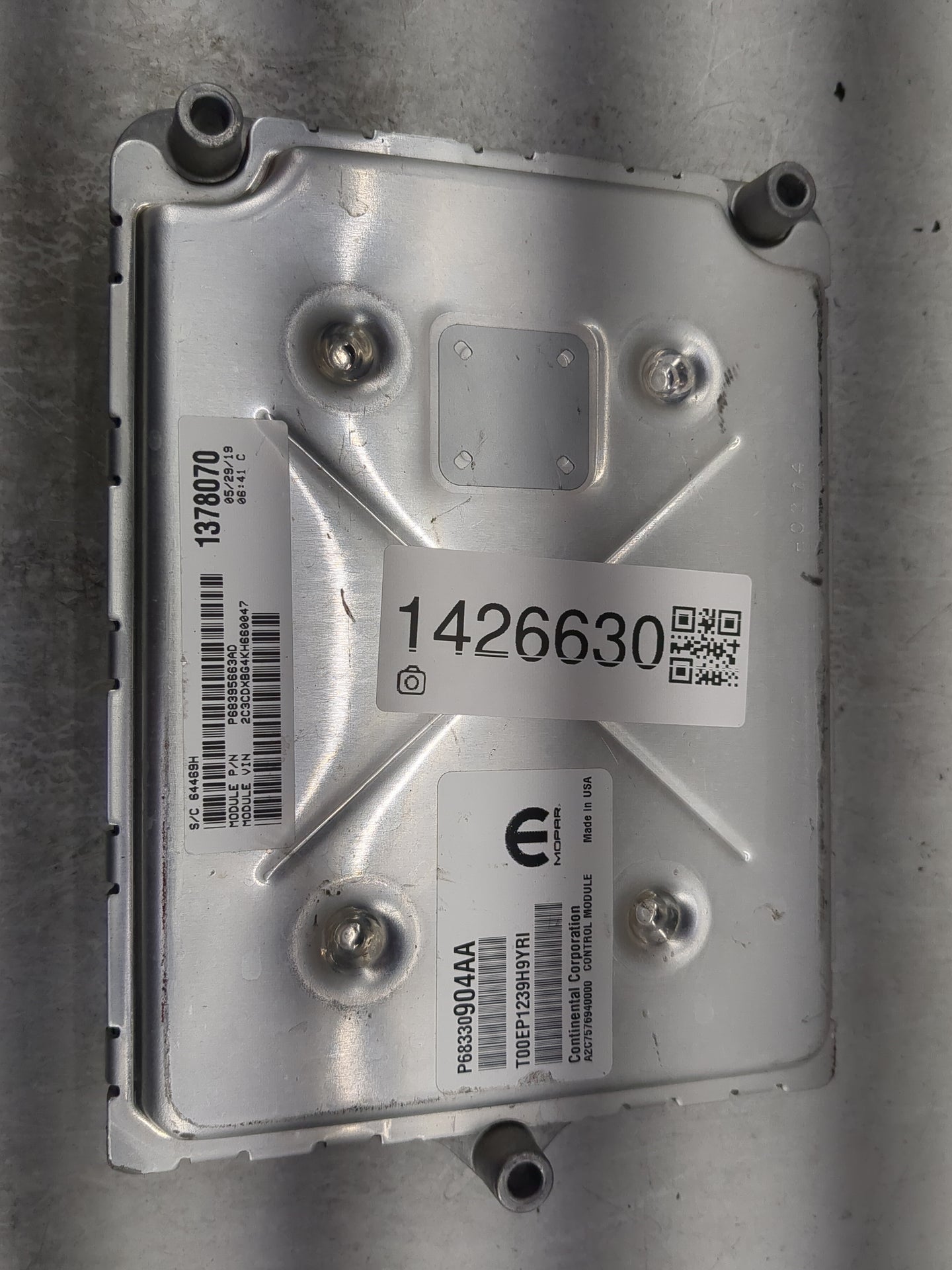 2018-2019 Dodge Charger PCM Engine Control Computer ECU ECM PCU OEM P/N:P68330904AA T00EP1239H9YRI Fits Fits 2018 2019 OEM U