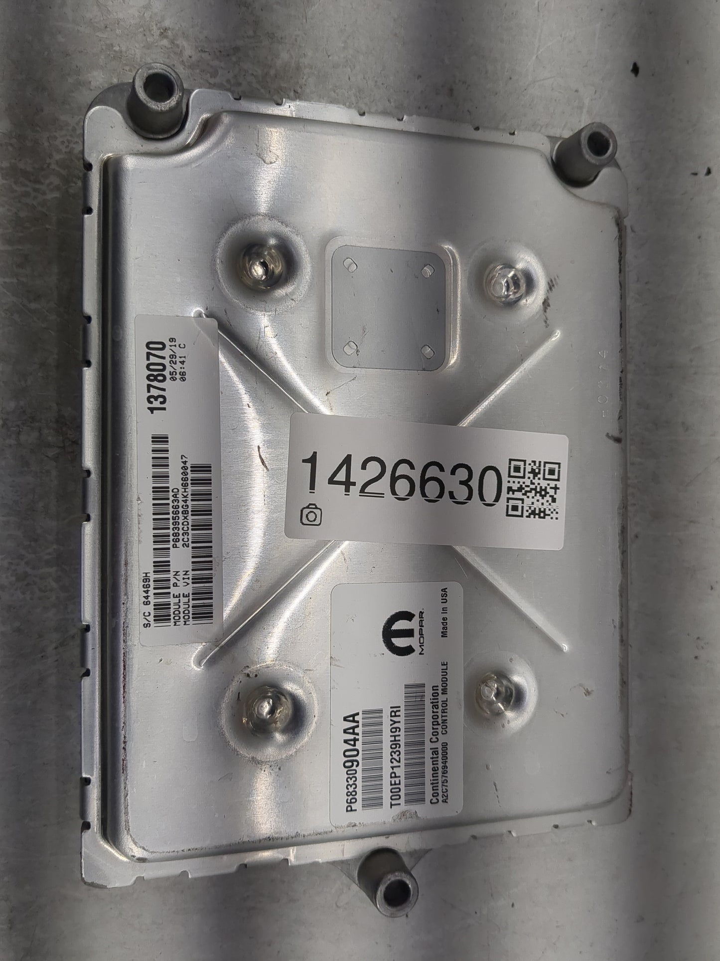 2018-2019 Dodge Charger PCM Engine Control Computer ECU ECM PCU OEM P/N:P68330904AA T00EP1239H9YRI Fits Fits 2018 2019 OEM U