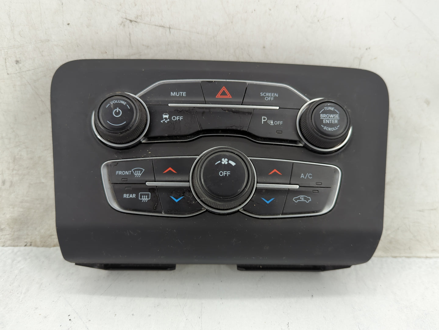 2017-2021 Dodge Charger Climate Control Module Temperature AC/Heater Replacement Fits Fits 2017 2018 2019 2020 2021 OEM Used