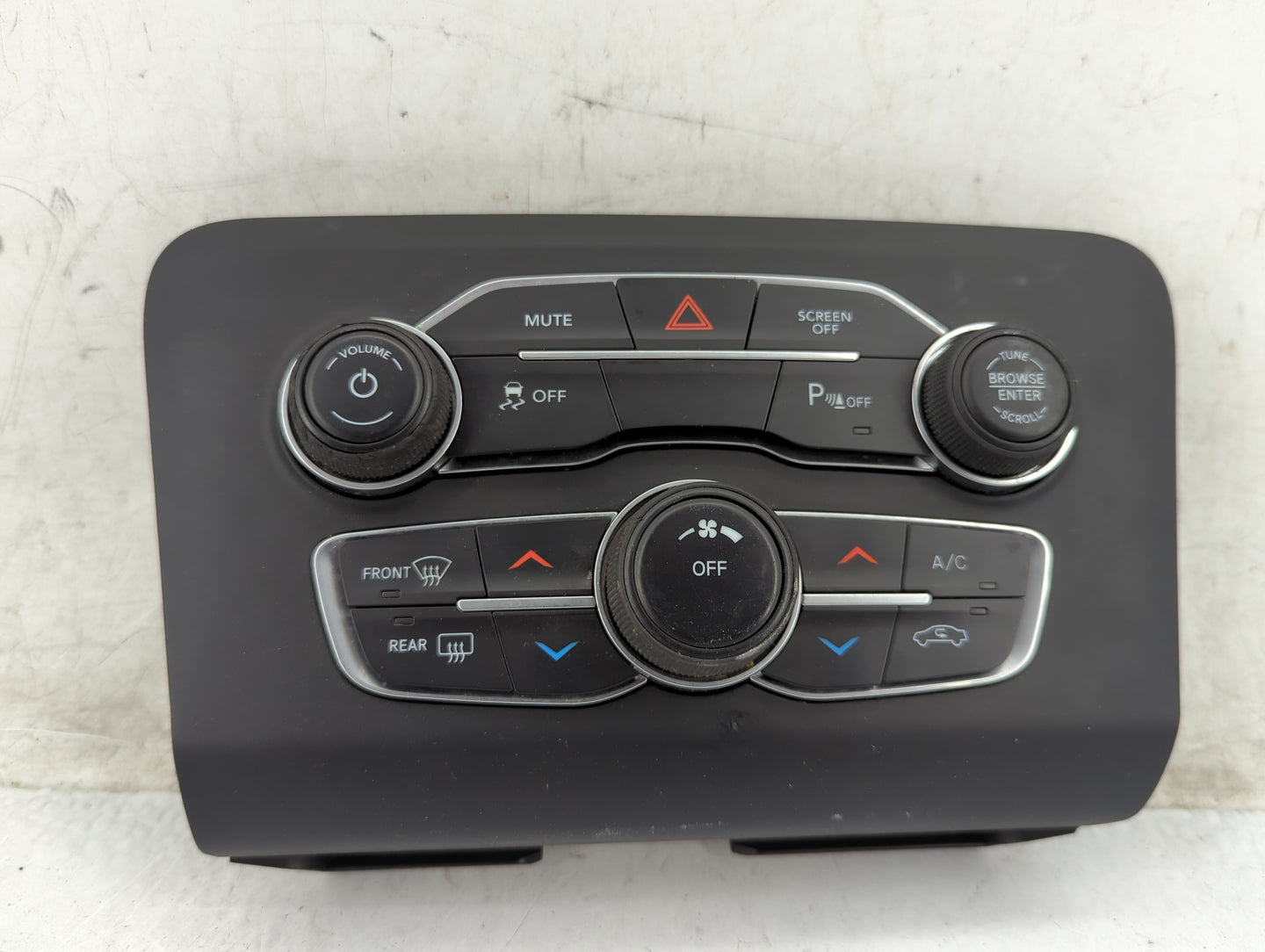 2017-2022 Dodge Charger Climate Control Module Temperature AC/Heater Replacement P/N:P68293615AD Fits OEM Used Auto Parts - 