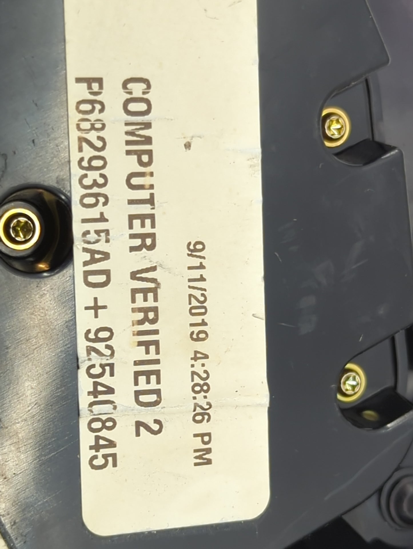 2017-2022 Dodge Charger Climate Control Module Temperature AC/Heater Replacement P/N:P68293615AD Fits OEM Used Auto Parts - 