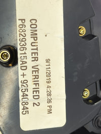 2017-2022 Dodge Charger Climate Control Module Temperature AC/Heater Replacement P/N:P68293615AD Fits OEM Used Auto Parts - 