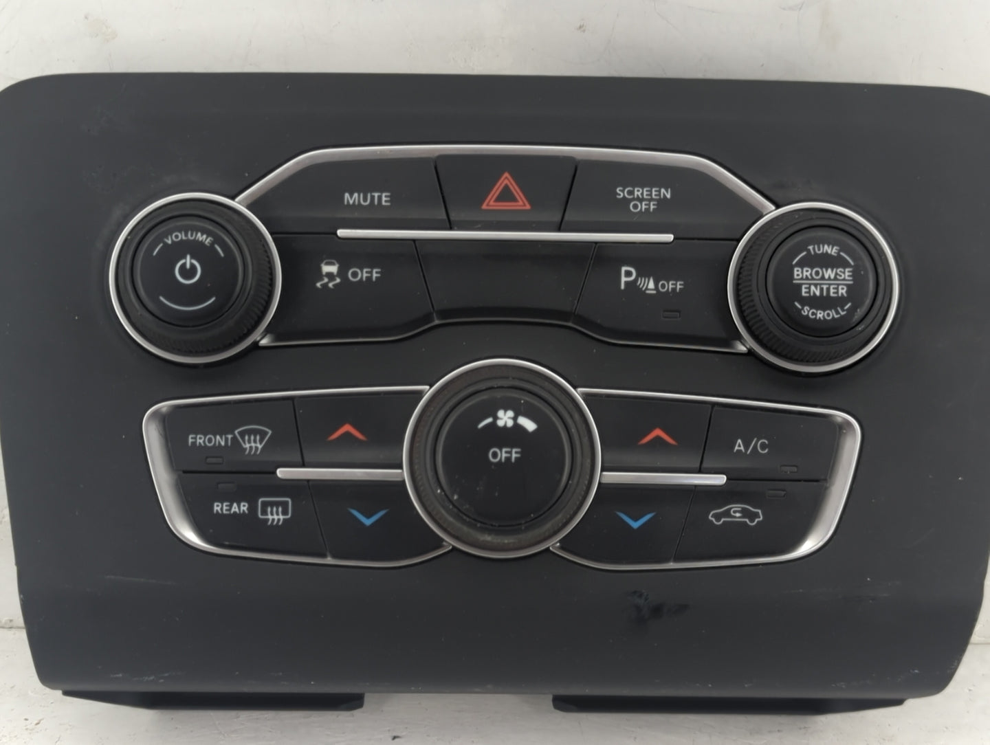 2017-2022 Dodge Charger Climate Control Module Temperature AC/Heater Replacement P/N:P68293615AD Fits OEM Used Auto Parts - 