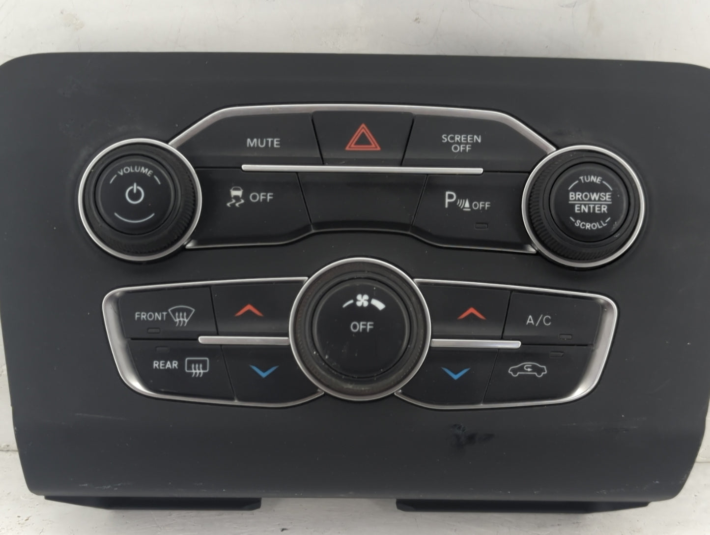 2017-2022 Dodge Charger Climate Control Module Temperature AC/Heater Replacement P/N:P68293615AD Fits OEM Used Auto Parts - 
