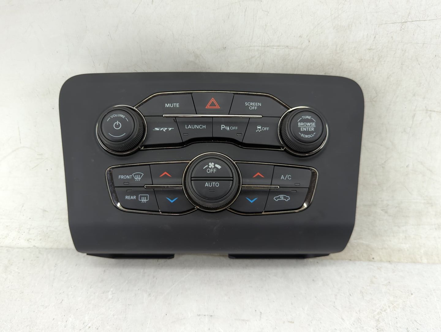 2017-2022 Dodge Charger Climate Control Module Temperature AC/Heater Replacement P/N:P68293621AD 81400807 Fits OEM Used Auto