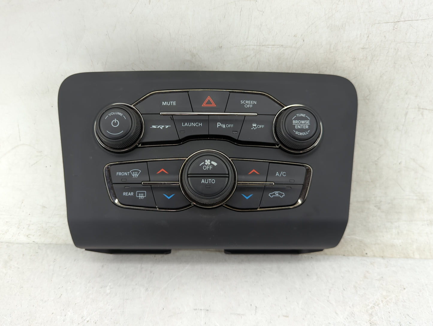 2017-2022 Dodge Charger Climate Control Module Temperature AC/Heater Replacement P/N:P68293621AD 81400807 Fits OEM Used Auto