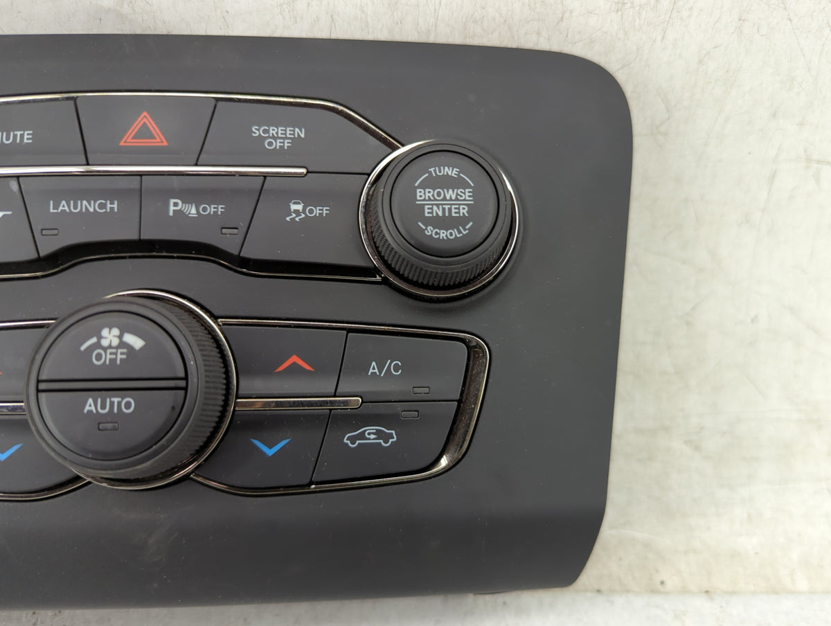 2017-2022 Dodge Charger Climate Control Module Temperature AC/Heater Replacement P/N:P68293621AD 81400807 Fits OEM Used Auto