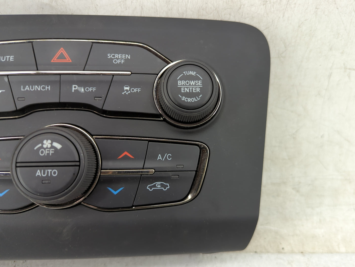 2017-2022 Dodge Charger Climate Control Module Temperature AC/Heater Replacement P/N:P68293621AD 81400807 Fits OEM Used Auto