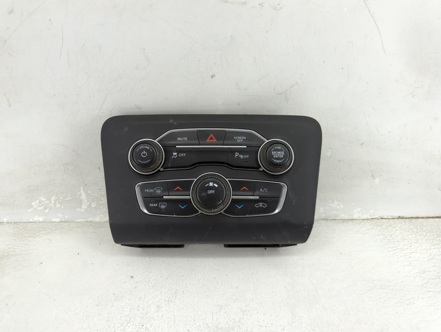 2019 Dodge Charger Climate Control Module Temperature AC/Heater Replacement Fits OEM Used Auto Parts - Oemusedautoparts1.com