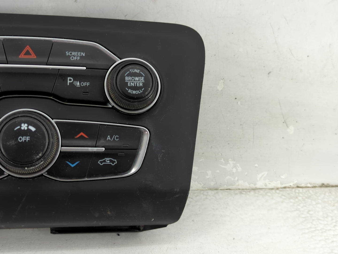 2019 Dodge Charger Climate Control Module Temperature AC/Heater Replacement Fits OEM Used Auto Parts - Oemusedautoparts1.com
