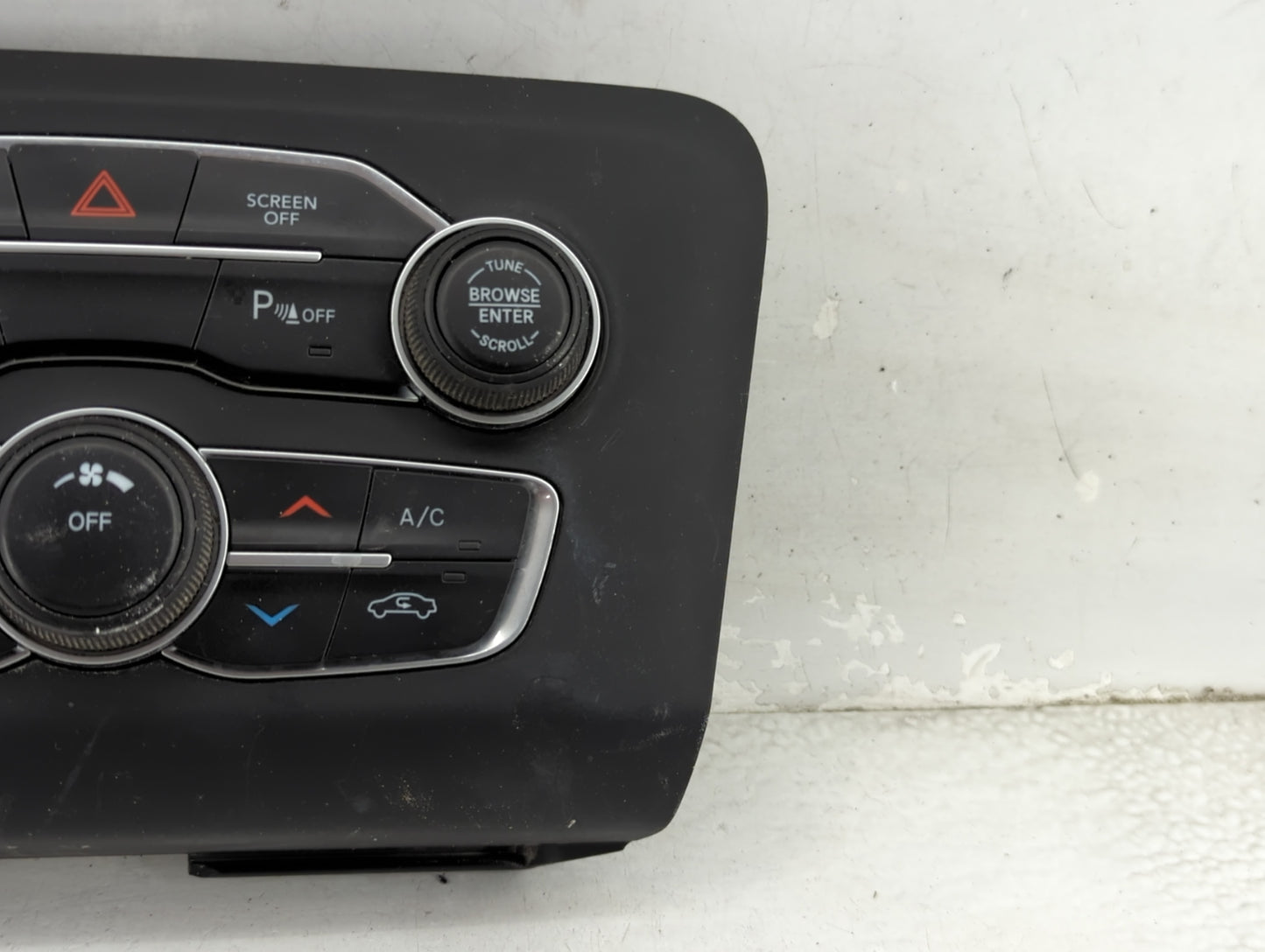 2019 Dodge Charger Climate Control Module Temperature AC/Heater Replacement Fits OEM Used Auto Parts - Oemusedautoparts1.com