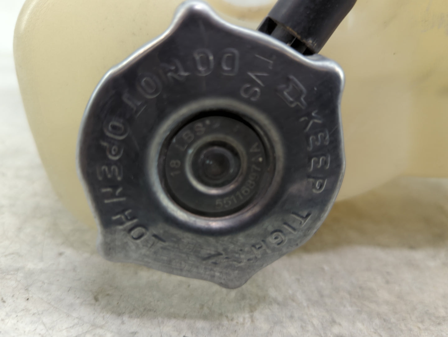 2011-2022 Dodge Charger Radiator Coolant Overflow Expansion Tank Bottle 1460003 - Oemusedautoparts1.com