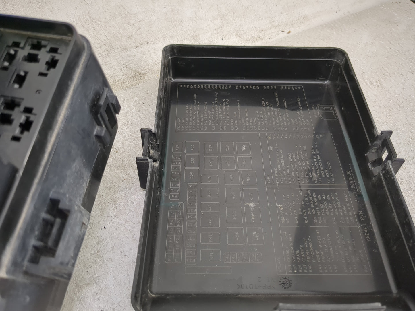 2019 Dodge Charger Fusebox Fuse Box Panel Relay Module P/N:68213323AB 05269988AA, 7TVL-6800-30 Fits OEM Used Auto Parts - Oe