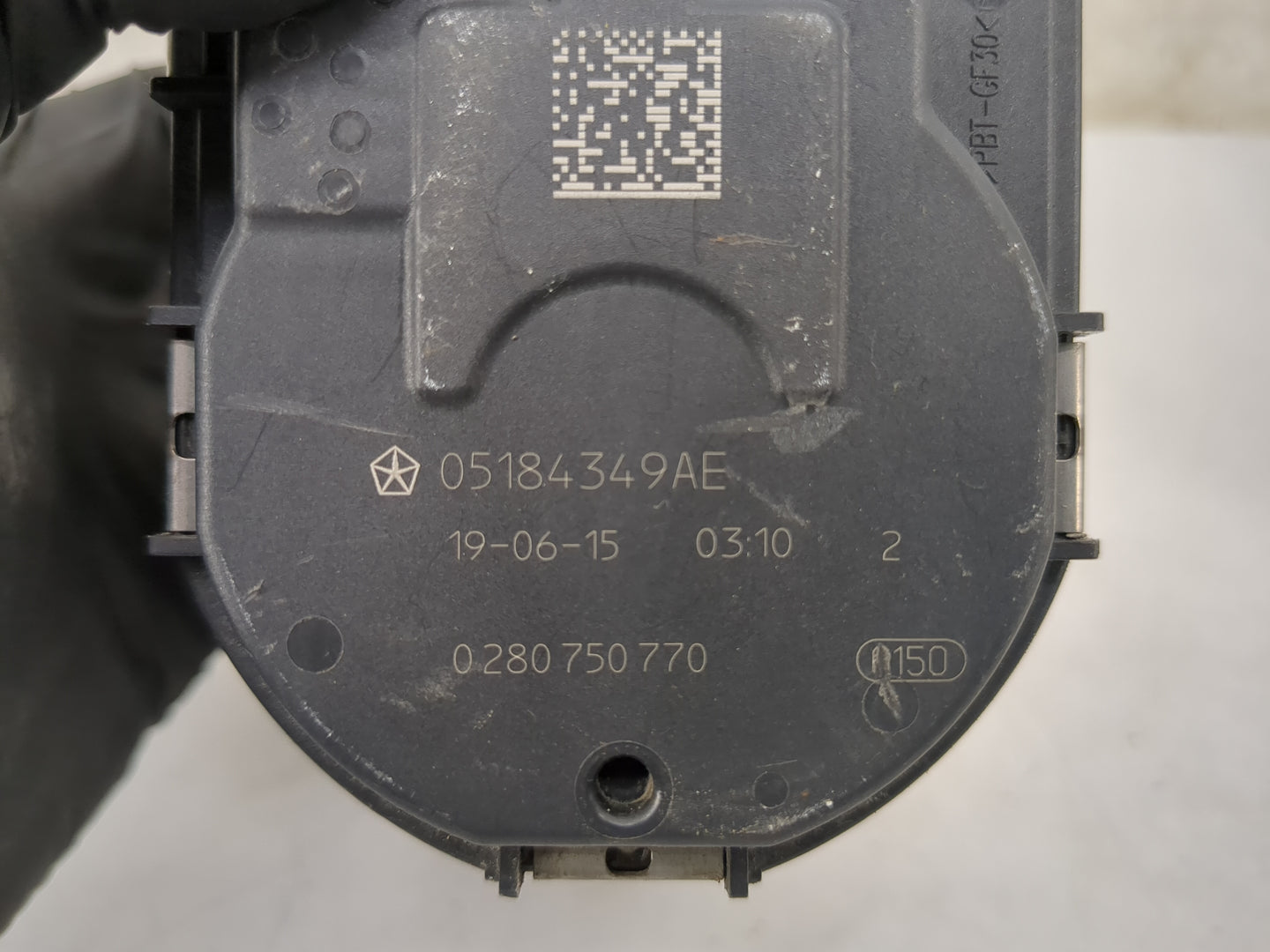 2011-2022 Dodge Charger Throttle Body P/N:05184349AE 0280750770 Fits OEM Used Auto Parts - Oemusedautoparts1.com