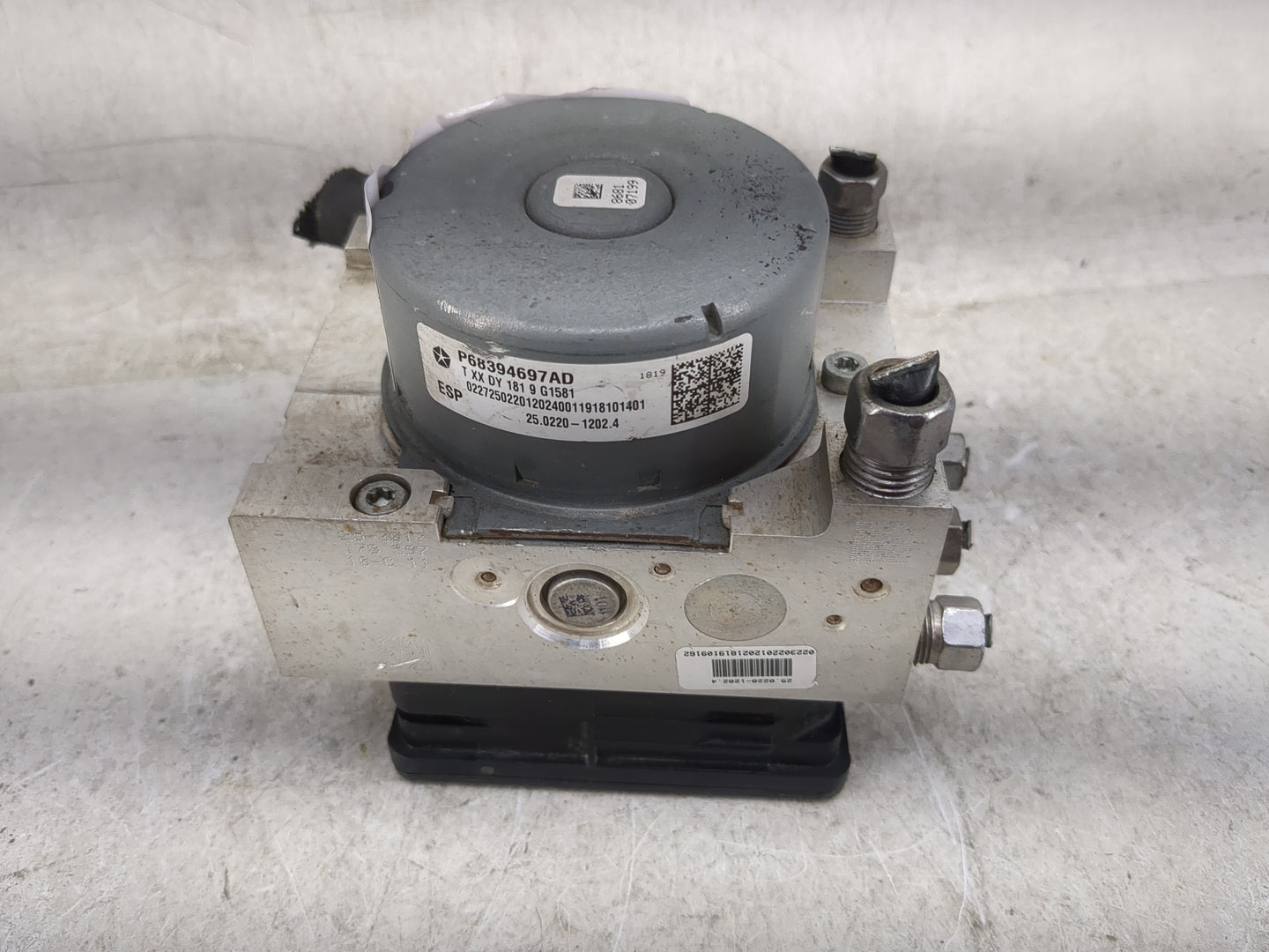 2015-2022 Dodge Charger ABS Pump Control Module Replacement P/N:P68394697AD Fits Fits 2015 2016 2017 2018 2019 2020 2021 202