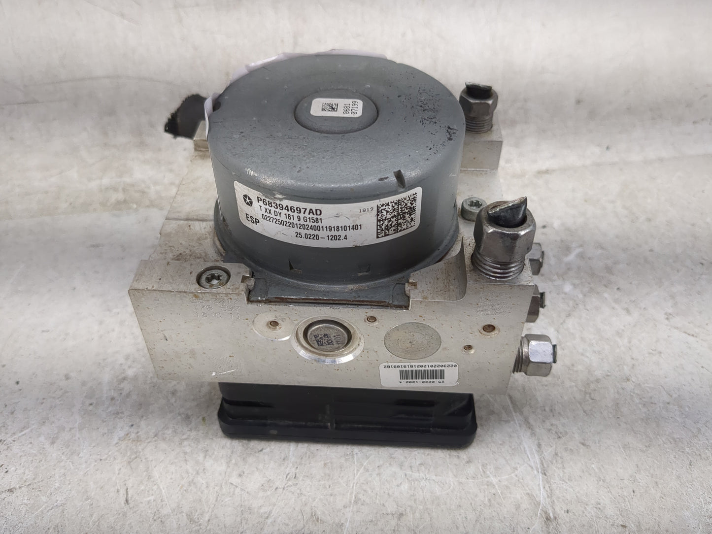 2015-2022 Dodge Charger ABS Pump Control Module Replacement P/N:P68394697AD Fits Fits 2015 2016 2017 2018 2019 2020 2021 202