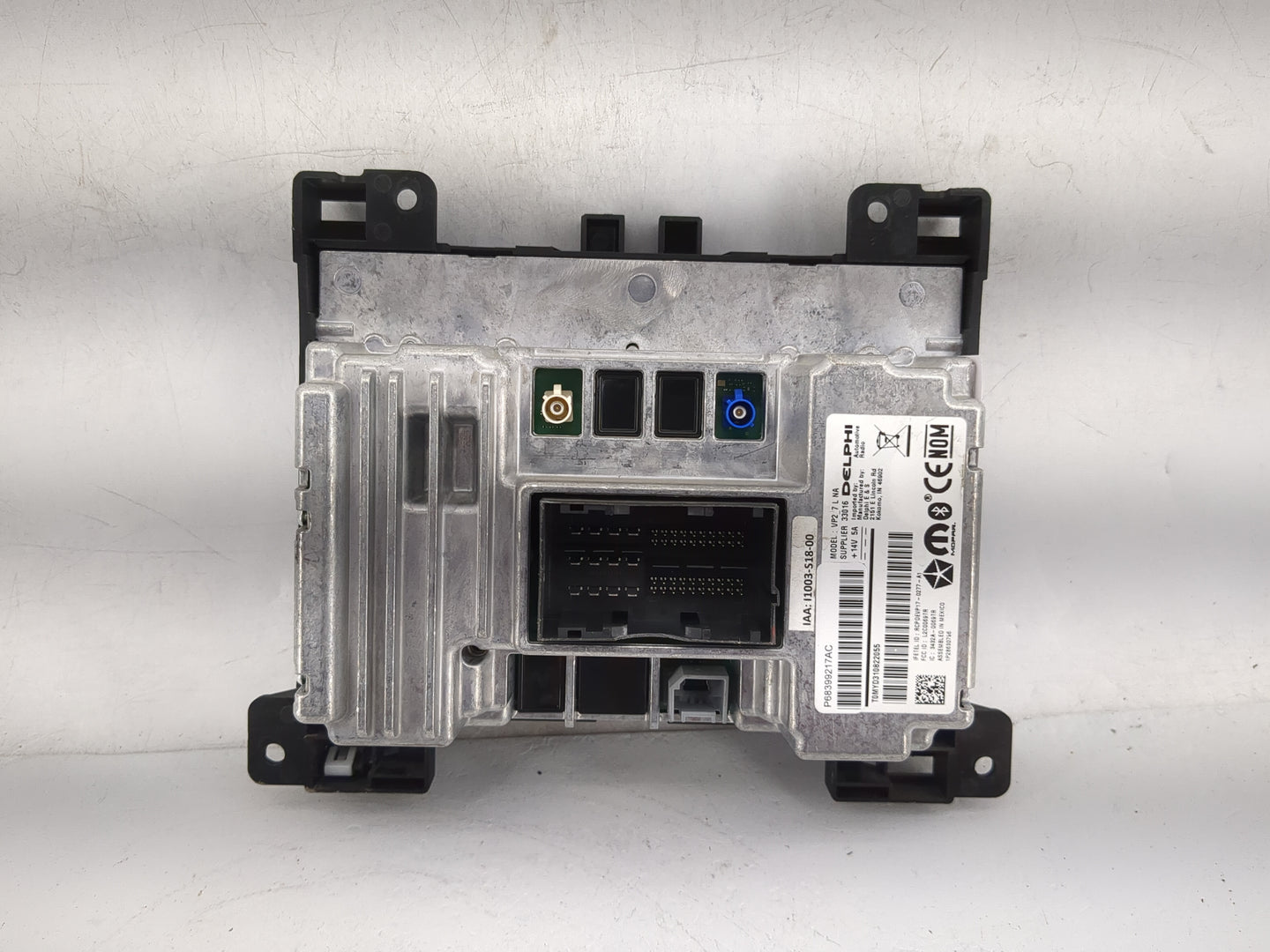 2018-2019 Dodge Charger Radio AM FM Cd Player Receiver Replacement P/N:P68399217AC L2C0069TR, 3432A-0069TR Fits Fits 2018 20