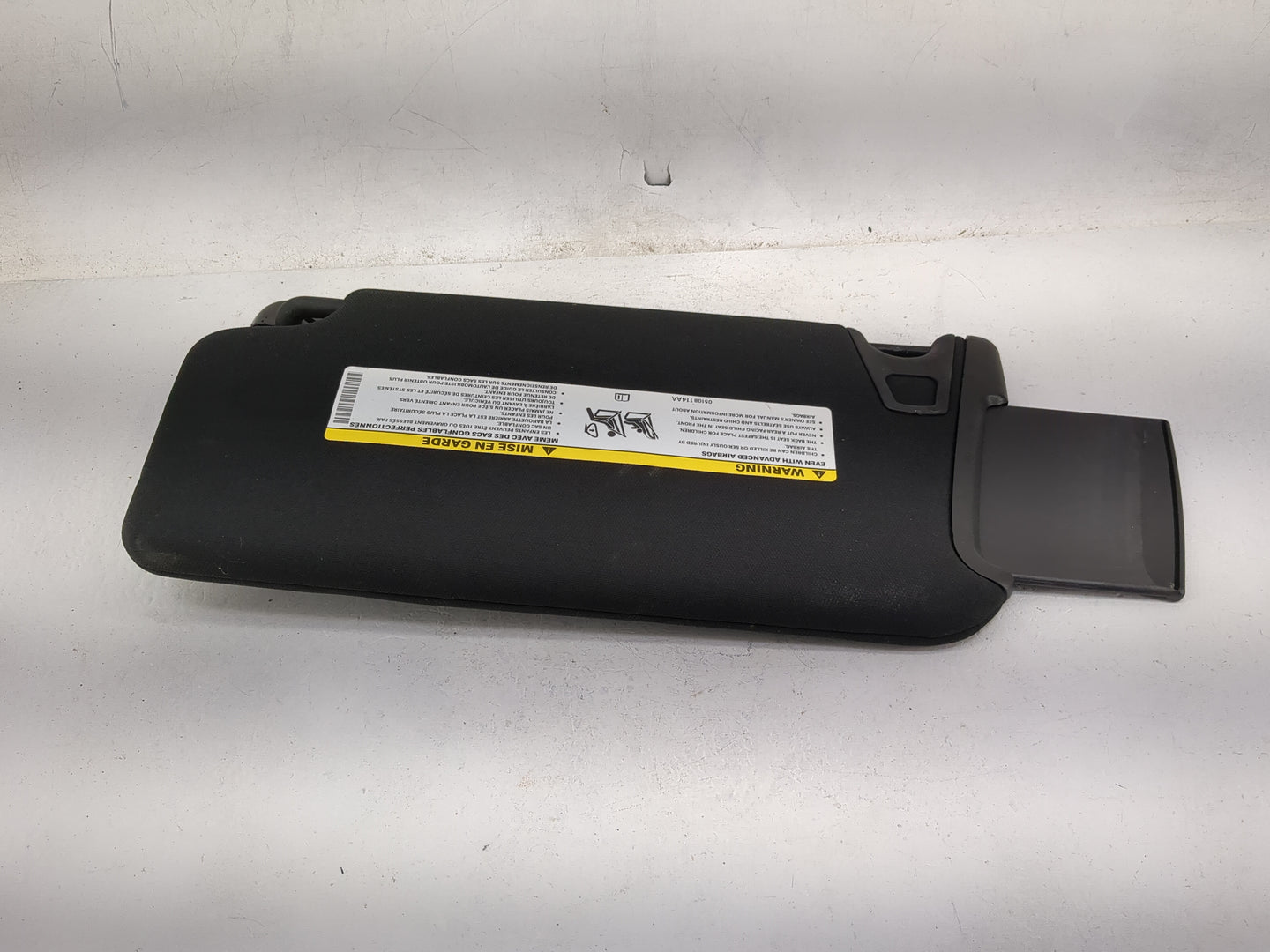 2019 Dodge Charger Sun Visor Shade Replacement Passenger Right Mirror Fits OEM Used Auto Parts - Oemusedautoparts1.com