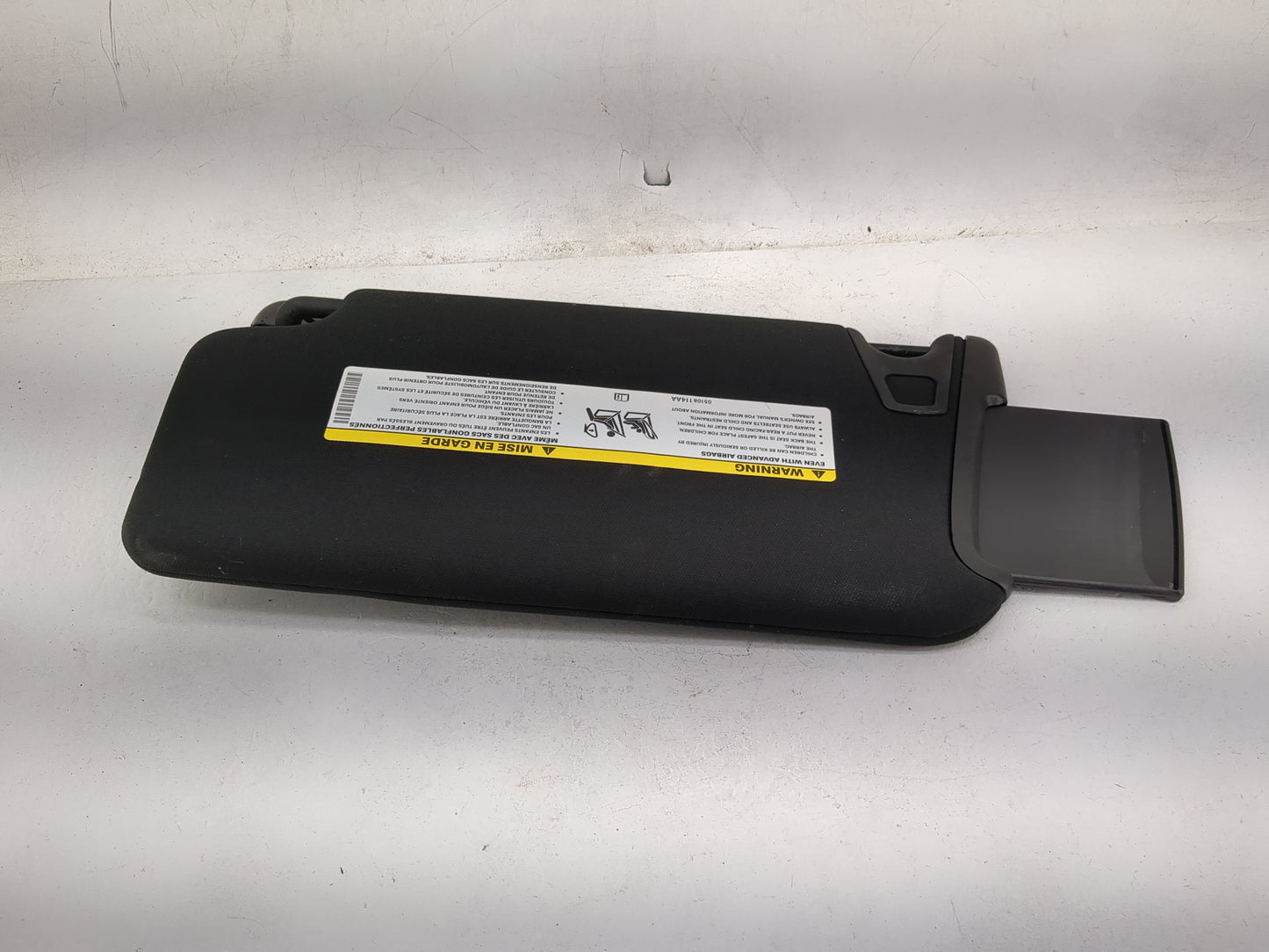 2019 Dodge Charger Sun Visor Shade Replacement Passenger Right Mirror Fits OEM Used Auto Parts - Oemusedautoparts1.com