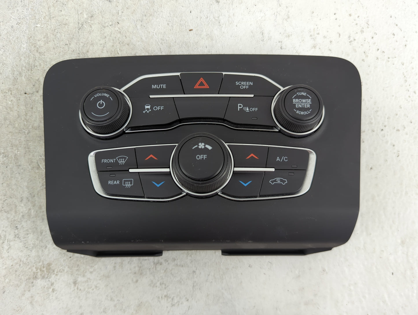 2017-2022 Dodge Charger Climate Control Module Temperature AC/Heater Replacement P/N:P68293615AD Fits OEM Used Auto Parts - 