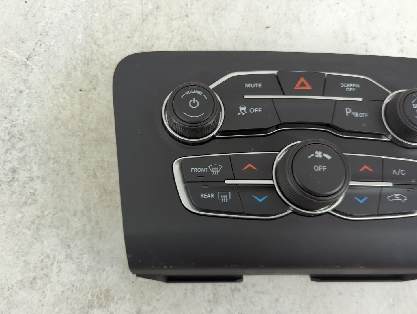 2017-2022 Dodge Charger Climate Control Module Temperature AC/Heater Replacement P/N:P68293615AD Fits OEM Used Auto Parts - 