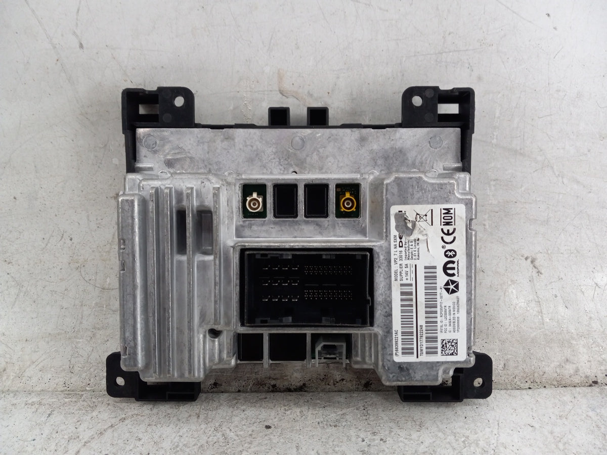 2016-2021 Dodge Charger Information Radio Display Screen Black - Oemusedautoparts1.com