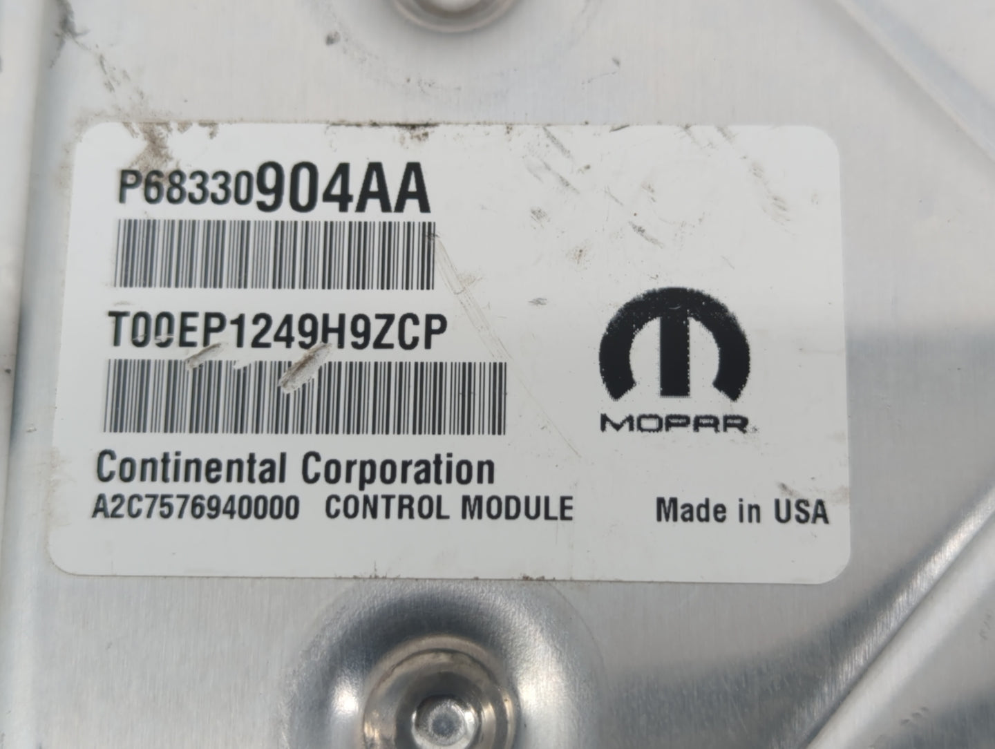 2018-2019 Dodge Charger PCM Engine Control Computer ECU ECM PCU OEM P/N:P68330904AA P68395663AD, P68353058AD Fits Fits 2018 