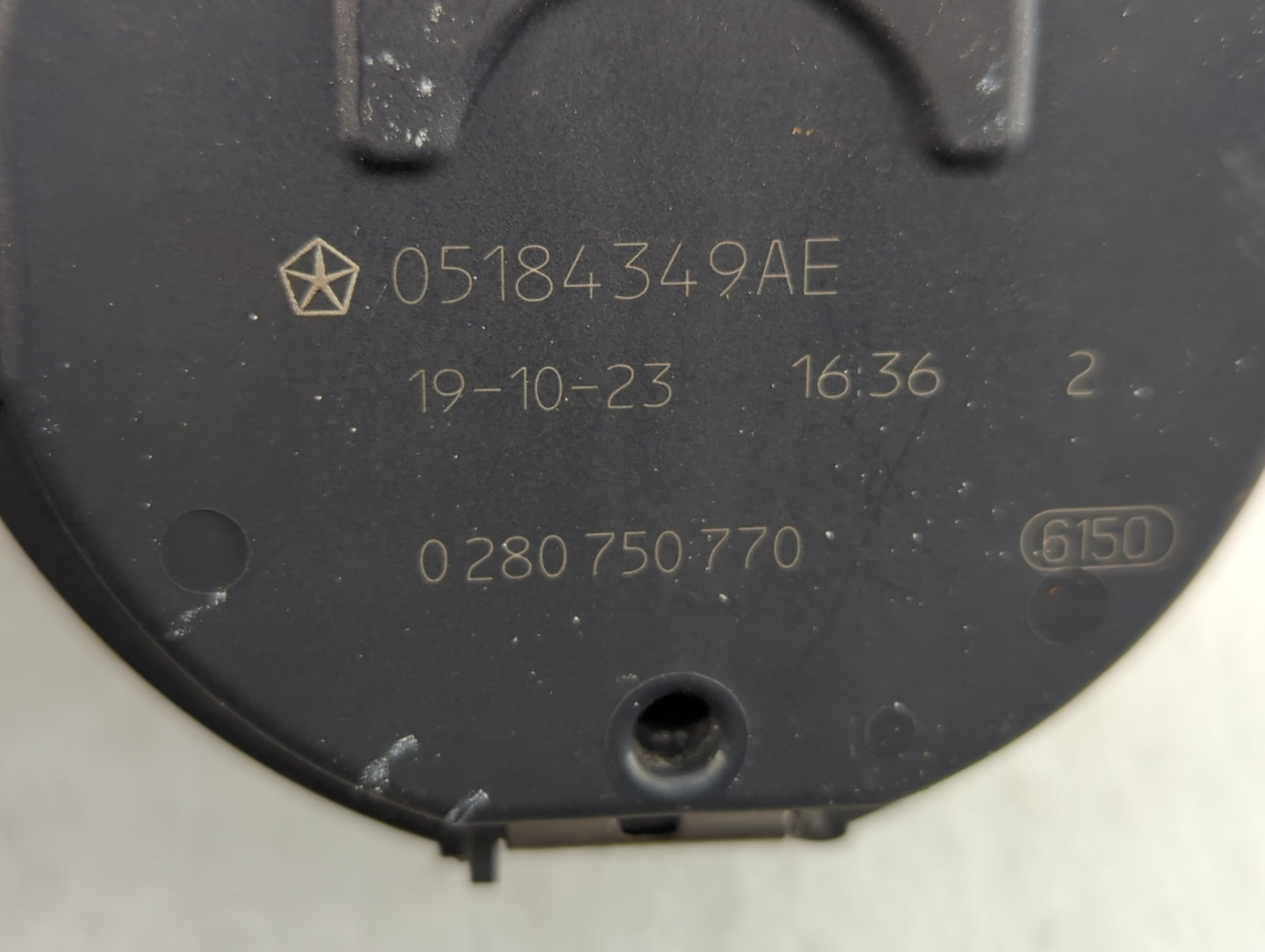 2011-2022 Dodge Charger Throttle Body P/N:05184349AE 05184349AC Fits OEM Used Auto Parts - Oemusedautoparts1.com
