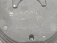 2011-2022 Dodge Charger Throttle Body P/N:0 280 750 770 05184349AE Fits OEM Used Auto Parts - Oemusedautoparts1.com
