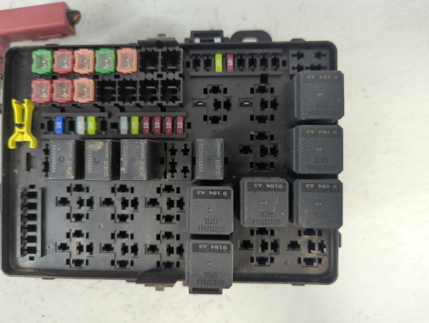 2019-2020 Dodge Charger Fusebox Fuse Box Panel Relay Module P/N:423AC PP-TD10, 7154-7630-30 Fits Fits 2019 2020 OEM Used Aut