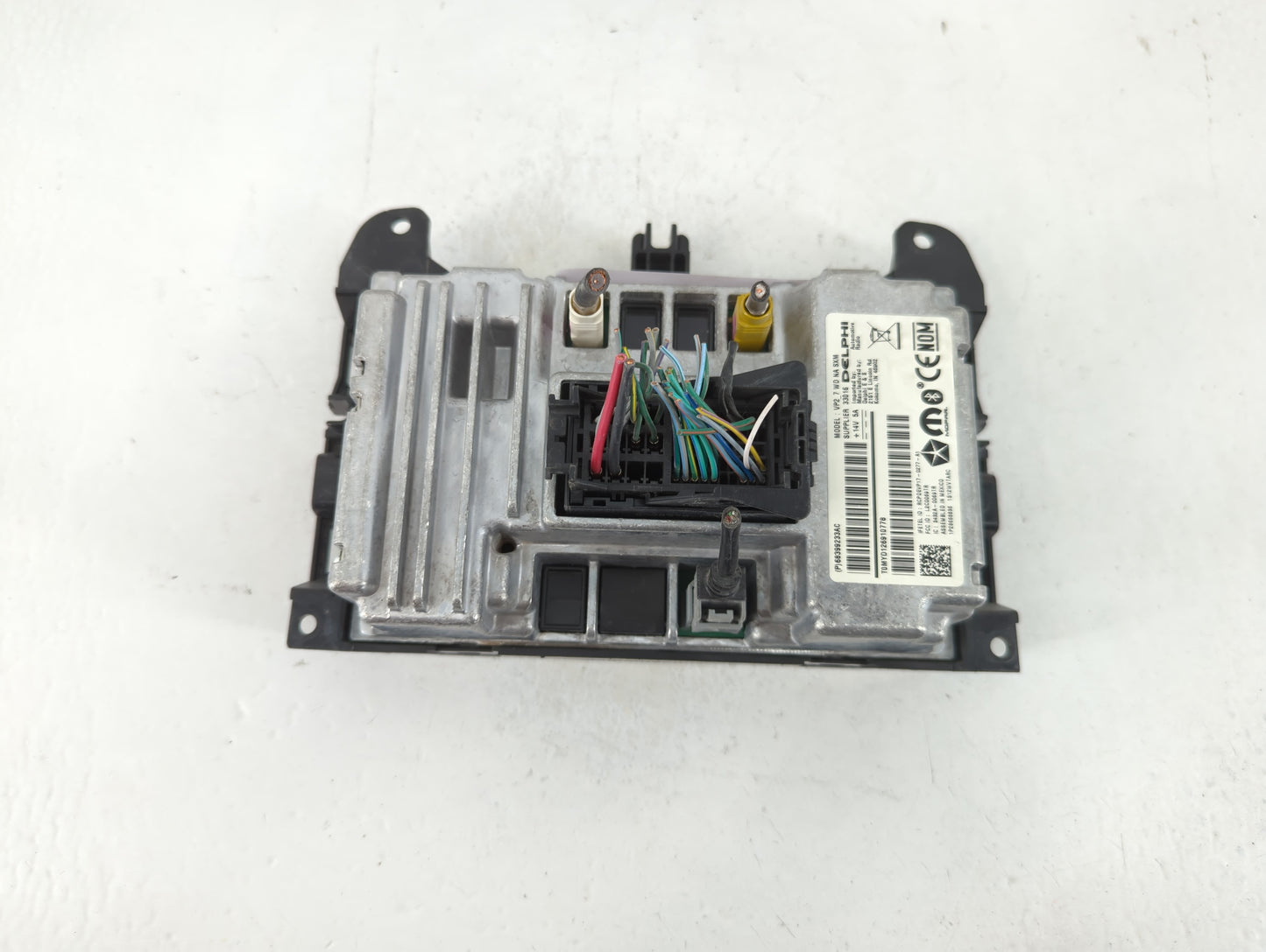 2019-2020 Dodge Durango Radio AM FM Cd Player Receiver Replacement P/N:68399233AC Fits Fits 2019 2020 OEM Used Auto Parts - 