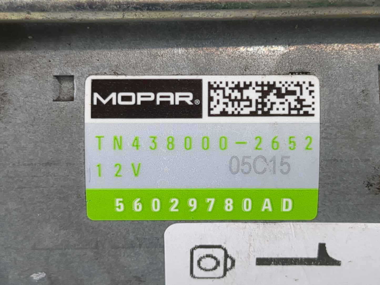 2016-2020 Dodge Durango Car Starter Motor Solenoid OEM P/N:TN438000-2652 56029780AD Fits Fits 2016 2017 2018 2019 2020 2021 